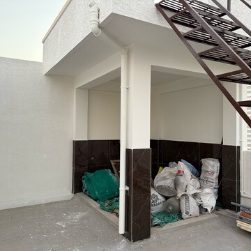 Staircase in 4 BHK Villa at Ambience Towers, Shaili Gardens – for Sale