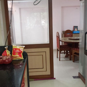 Bedroom in 2 BHK Apartment at Seaside Apartments CHS, Rbi Colony – for Rent