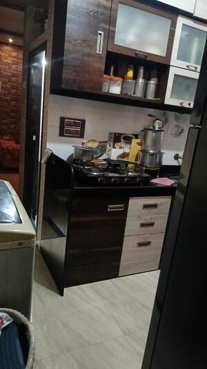 Kitchen in 1 BHK Apartment at Dombivli West – for Rent