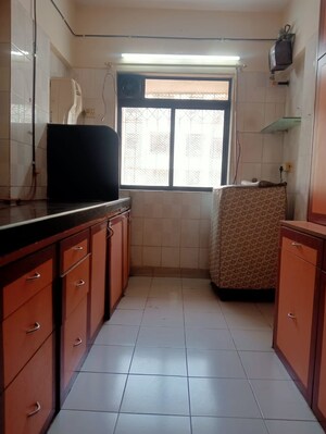 Kitchen in 2 BHK Apartment at Dheeraj Ganga, Malad West – for Rent