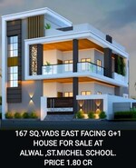 4 BHK + Pooja Room,Study Room 167 Sq.Yd. Independent House in 4 Bhk House For Sale Alwa