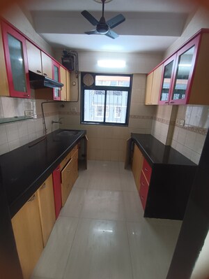 Kitchen in 2 BHK Apartment at Shree Vallabh Tower, Malad West – for Rent