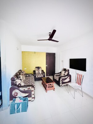 Living Room in 2 BHK Apartment at Dhayari – for Sale