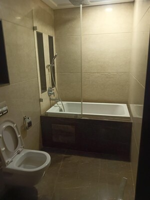 Bathroom in 3 BHK Apartment at Lokhandwala Minerva Mahalaxmi, Mahalaxmi – for Rent