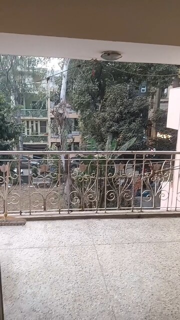 Balcony in 1 BHK Builder Floor at Lajpat Nagar ii – for Rent