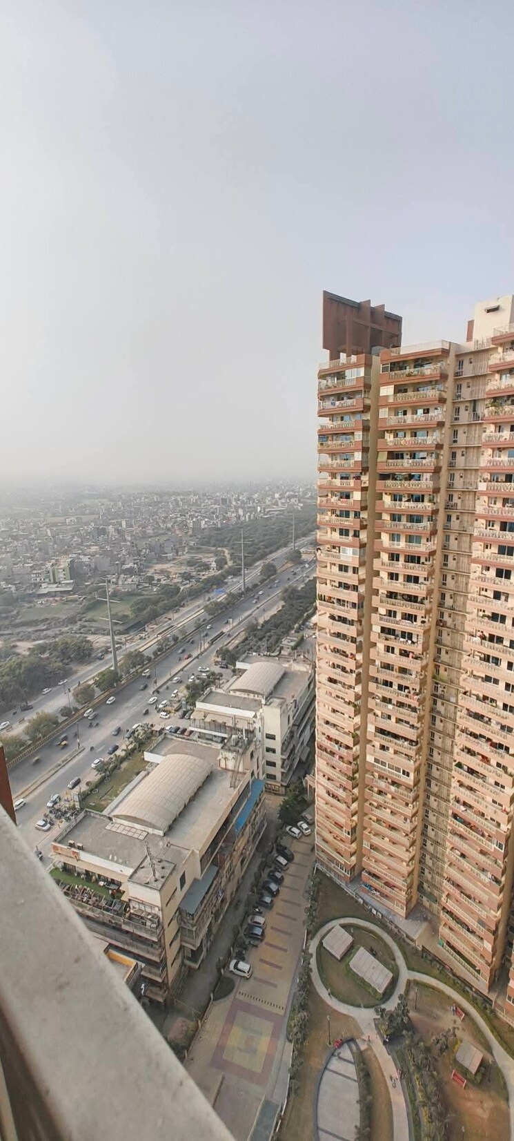 Exterior View, gaur-city-2-14th-avenue 1 Bedroom 550 Sq.Ft. Apartment In Sector 16c Greater Noida Greater Noida 9705830