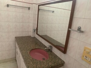 Bathroom in 4 BHK Builder Floor at Anand Niketan – for Rent