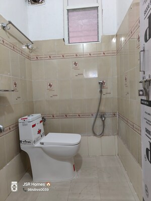 Bathroom in 2 BHK Builder Floor at Begumpet – for Rent