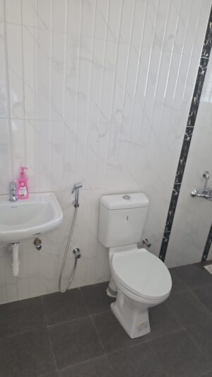 Bathroom in 2 BHK Apartment at Mittal Sun City Ambegaon, Ambegaon Budruk – for Rent