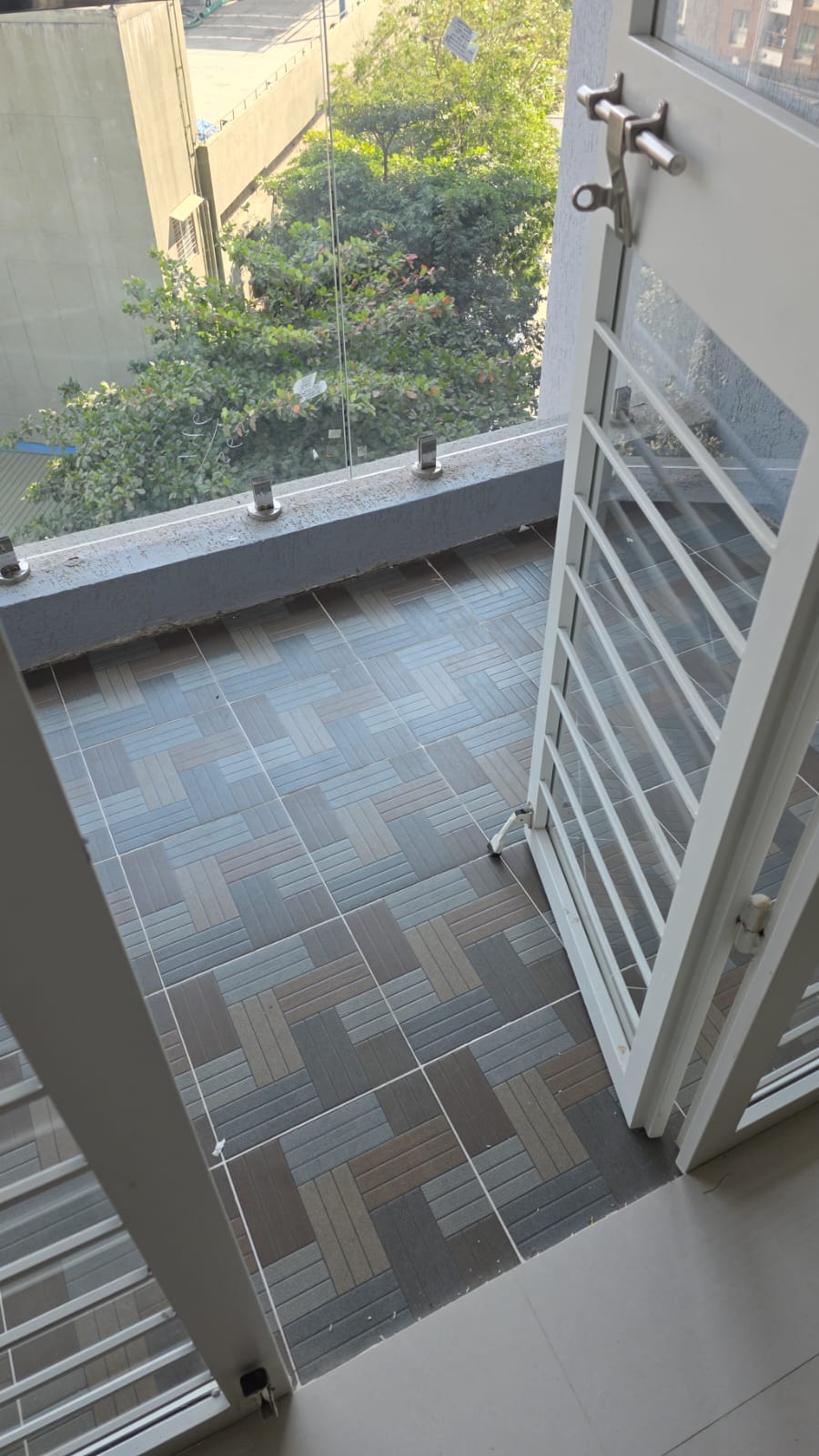 Balcony in 2 BHK Apartment at Mittal Sun City Ambegaon, Ambegaon Budruk – for Rent