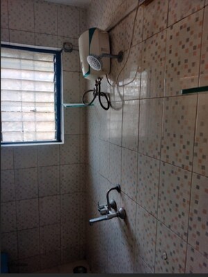 Bathroom in 1 BHK Independent House at Tulaja Bhawani Nagar – for Rent