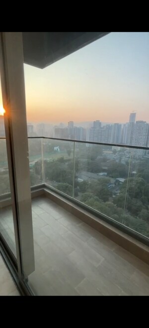 Balcony in 3 BHK Apartment at Kalpataru Immensa H, Kolshet Road – for Sale