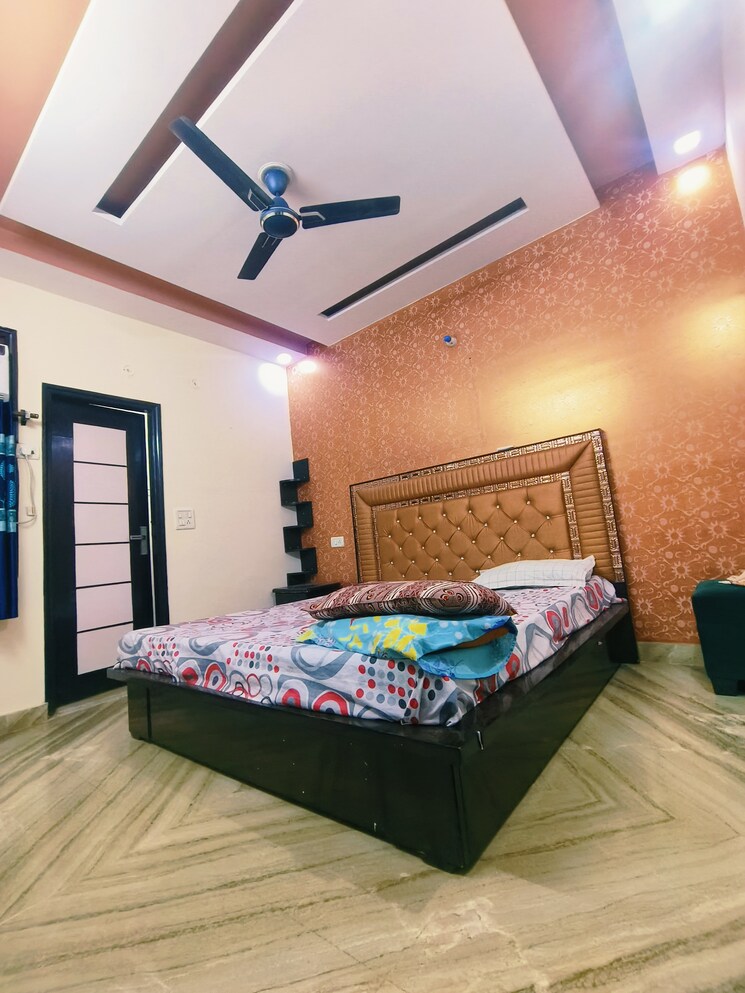 Bedroom, dwarka mor 3 Bedroom 810 Sq.Ft. Builder Floor In Dwarka Mor Delhi 9705931