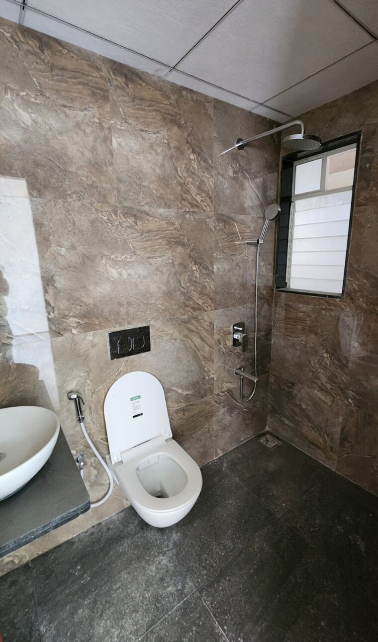 Bathroom, pushpak-larkins-315-fio 2 Bedroom 655 Sq.Ft. Apartment In Panch Pakhadi Thane 9705932