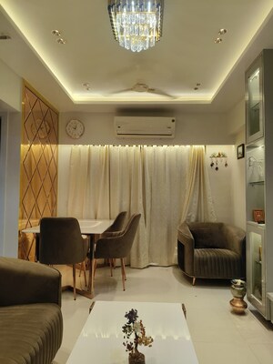 Living Room in 2 BHK Apartment at Ashar Metro Towers, Vartak Nagar – for Rent