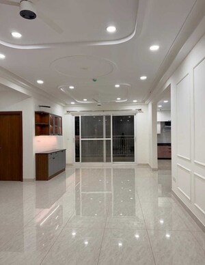 Building Lobby in 3 BHK Apartment at Prestige Beverly Hills, Kokapet – for Rent