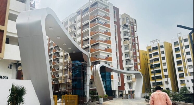 Exterior View, lakshmis-emperia 2 Bedroom 1050 Sq.Ft. Apartment In Miyapur Hyderabad 9705974