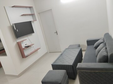 Living Room in 2 BHK Apartment at Mahima Nirvana, Ajmer Road – for Rent