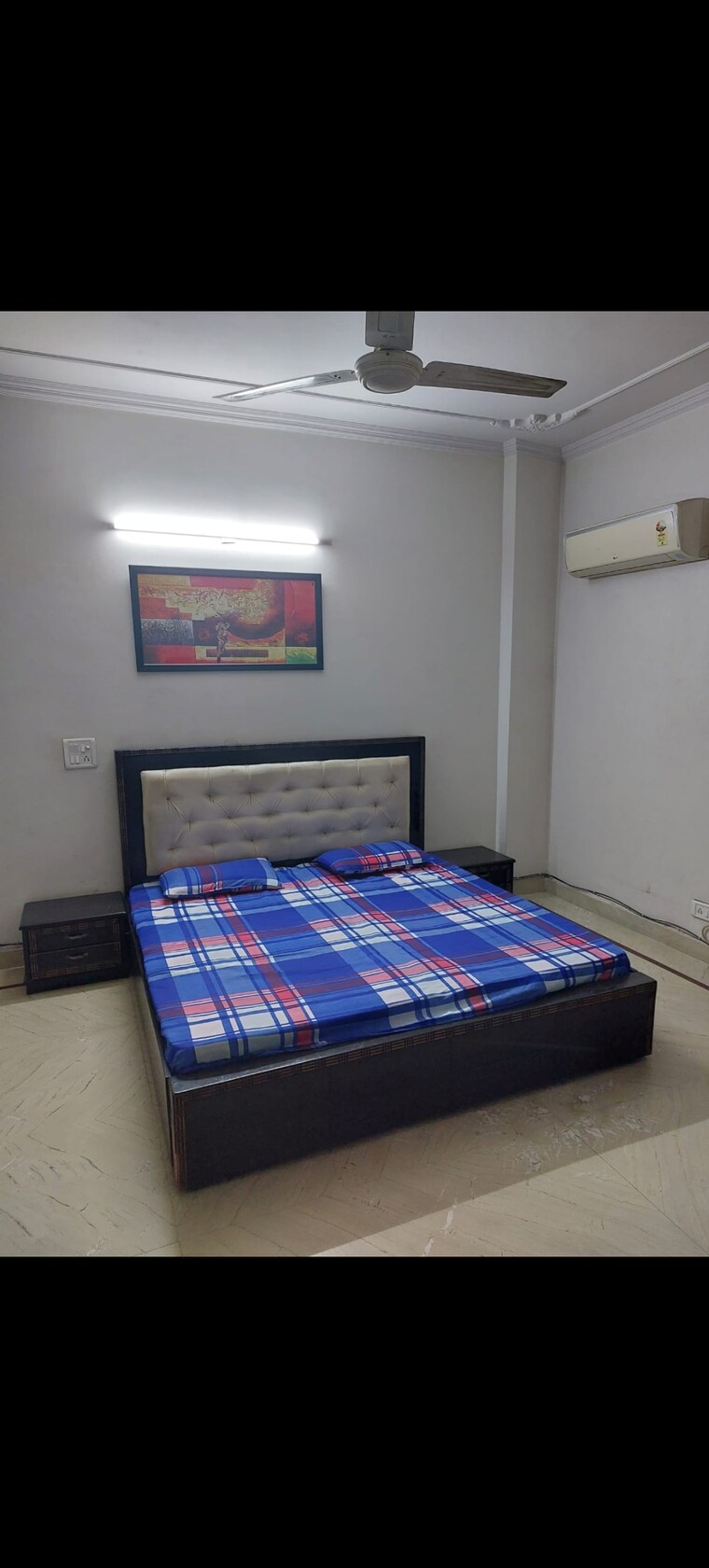 Bedroom, east of kailash 2 Bedroom 1800 Sq.Ft. Builder Floor In East Of Kailash Delhi 9706008