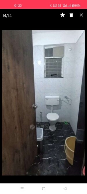 Bathroom in 2 BHK Apartment at Elysian Eden Spaces, Ravet – for Rent