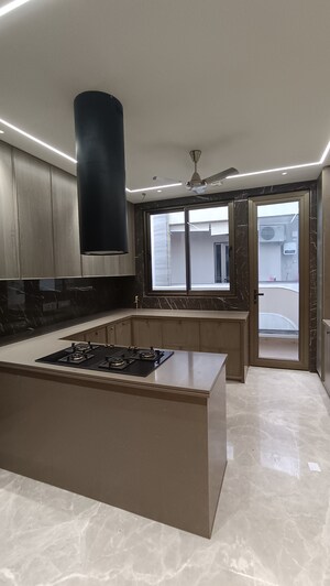 Kitchen in 4 BHK Builder Floor at Greater Kailash I – for Sale