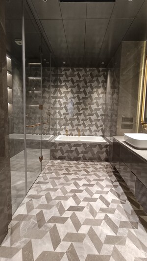 Bathroom in 4 BHK Builder Floor at Greater Kailash I – for Sale