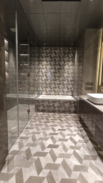 Bathroom in 4 BHK Builder Floor at Greater Kailash I – for Sale