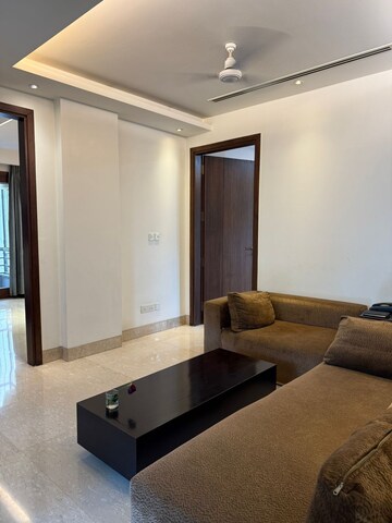 Living Room in 4 BHK Apartment at Safdarjung Enclave – for Rent