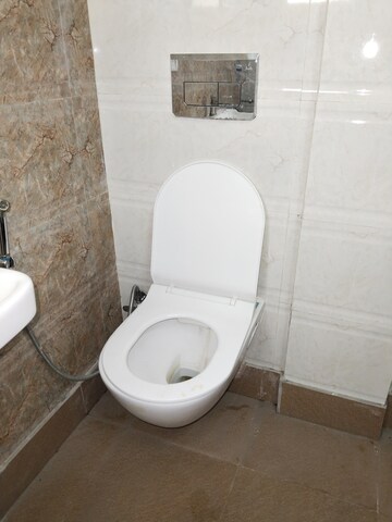 Bathroom in 3 BHK Apartment at Panchsheel Vihar – for Rent