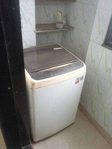 Bathroom in 2 BHK Apartment at Satellite Garden, Goregaon East – for Rent