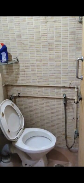 Bathroom in 1 BHK Apartment at Omkar Vayu, Mahim – for Rent
