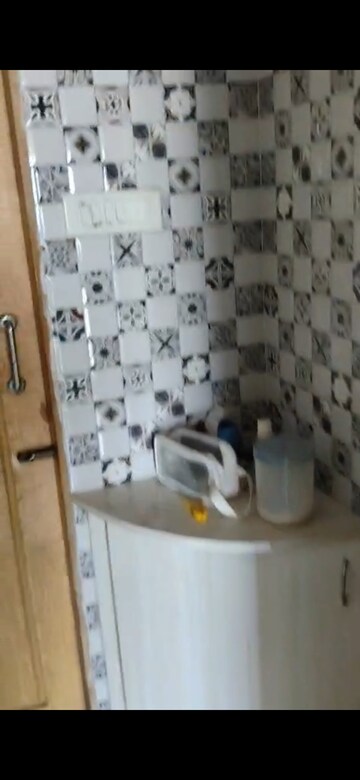 Bathroom in 1 BHK Apartment at Omkar Vayu, Mahim – for Rent