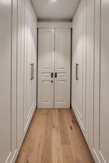 Building Lobby in 3 BHK Apartment at Bhartiya Leela Residences, Thanisandra Main Road – for Rent