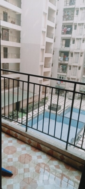 Balcony in 2 BHK Apartment at River Heights Plaza, Raj Nagar Extension – for Rent