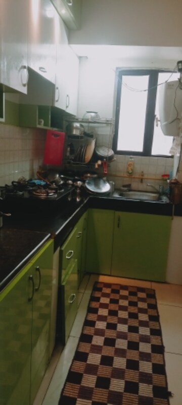 Kitchen in 2 BHK Apartment at River Heights Plaza, Raj Nagar Extension – for Rent