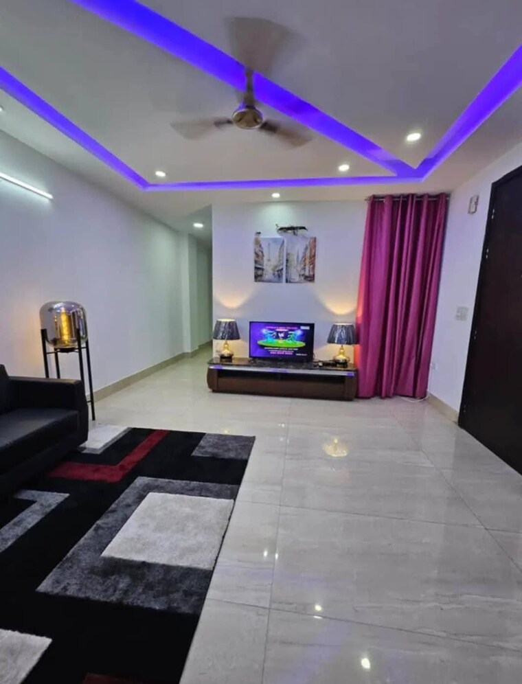 Living Room, chattarpur 3 Bedroom 1300 Sq.Ft. Builder Floor In Chattarpur Delhi 9706140