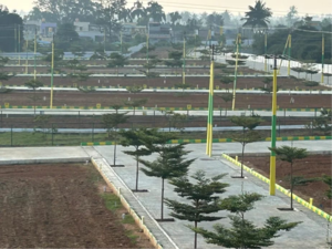 Balcony in  Plot at East Bangalore – for Sale