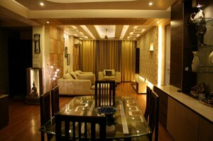 Living Room in 3 BHK Builder Floor at Eros Rosewood City, Sector 49 – for Rent