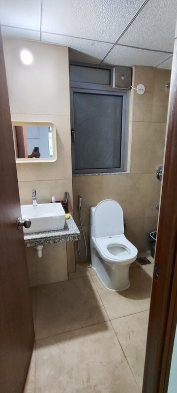 Bathroom in 2 BHK Apartment at Kalpataru Immensa, Kolshet Road – for Rent