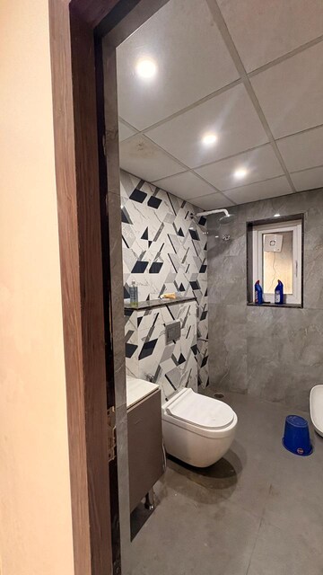 Bathroom in 3 BHK Apartment at Ansals Celebrity Greens, Sushant Golf City – for Rent