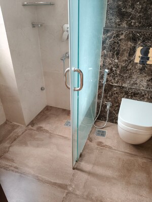 Bathroom in 3 BHK Builder Floor at Safdarjung Enclave – for Rent