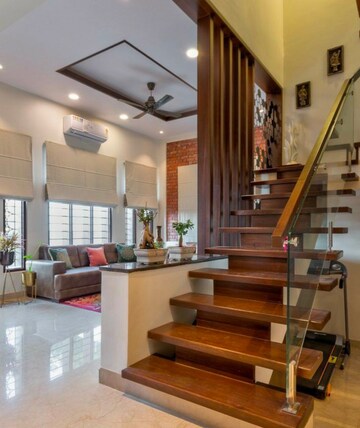 Staircase in 3 BHK Villa at Hoskote – for Sale