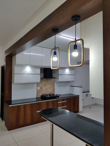 Kitchen in 3 BHK Apartment at Brigade Lakefront, Whitefield – for Rent