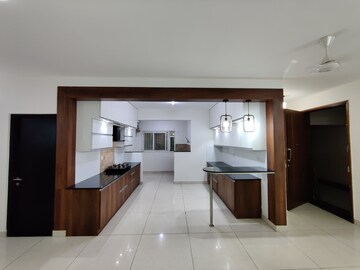 Kitchen in 3 BHK Apartment at Brigade Lakefront, Whitefield – for Rent