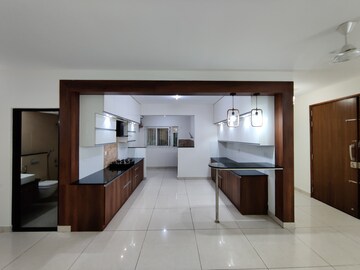 Kitchen in 3 BHK Apartment at Brigade Lakefront, Whitefield – for Rent