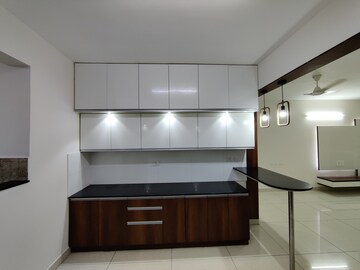 Kitchen in 3 BHK Apartment at Brigade Lakefront, Whitefield – for Rent