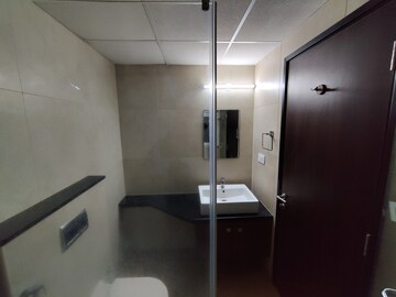Bathroom in 3 BHK Apartment at Brigade Lakefront, Whitefield – for Rent