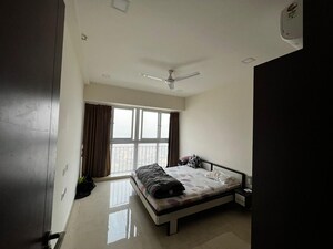 Bedroom in 3 BHK Apartment at Ruparel Ariana, Parel – for Sale