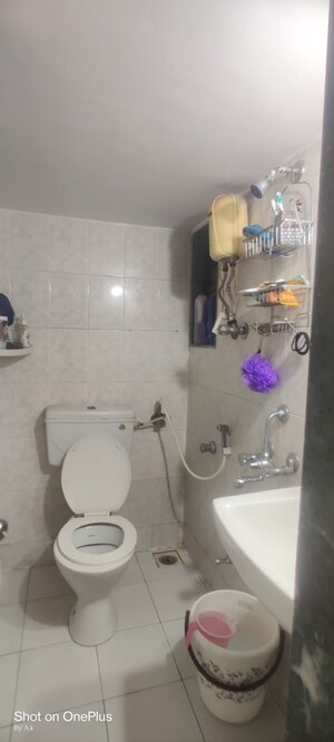 Bathroom in 1 BHK Apartment at Shri Vijay Vihar CHS, Powai – for Rent