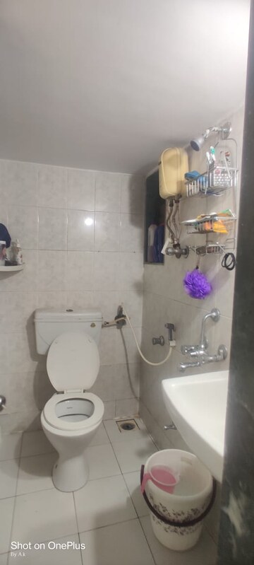 Bathroom in 1 BHK Apartment at Shri Vijay Vihar CHS, Powai – for Rent